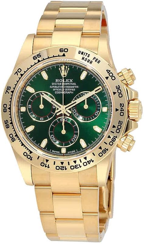 rolex daytona oro e quadrante verde|Orologio Rolex Day.